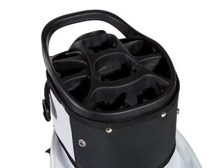 JuCad Silence Dry Cartbag, schwarz/rot