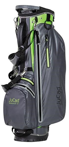 JuCad 2in1 Waterproof stand bag, grau/grün