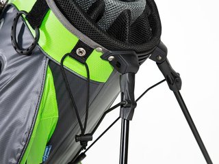 JuCad 2in1 Waterproof stand bag, grau/grün