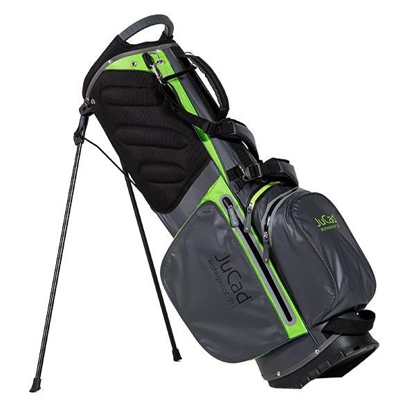 JuCad 2in1 Waterproof stand bag, grau/grün