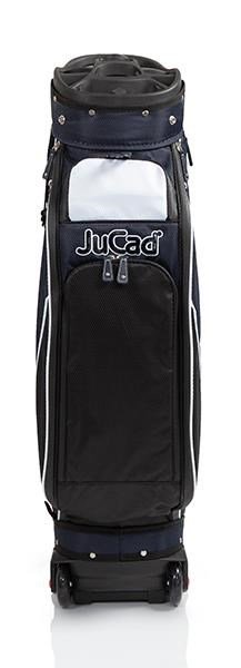 JuCad Bag To Roll Cartbag mit Rädern. dunkelblau/weiss