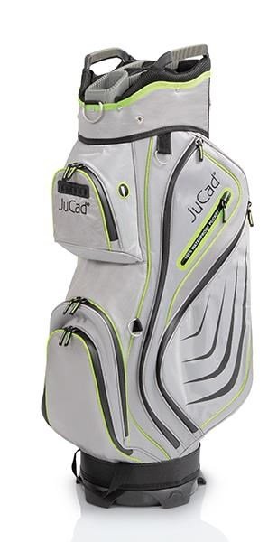 JuCad Captain Dry Cartbag, grau/grün