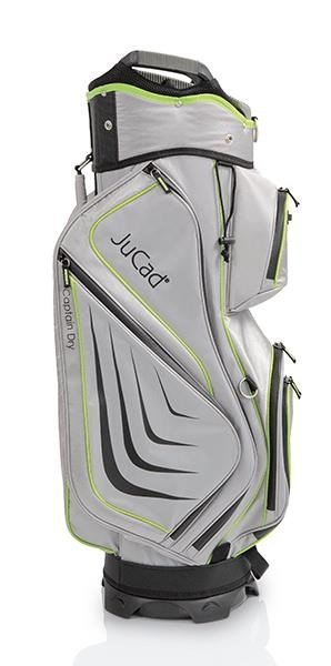 JuCad Captain Dry Cartbag, grau/grün
