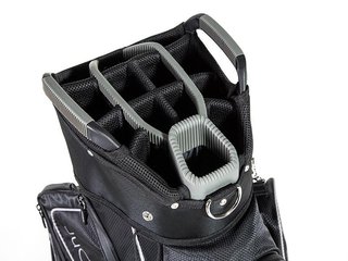 JuCad Captain Dry Cartbag, grau/grün