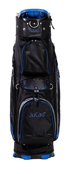JuCad Sporty Cartbag, schwarz/blau