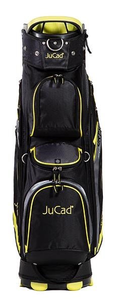 JuCad Sporty Cartbag, schwarz/gelb
