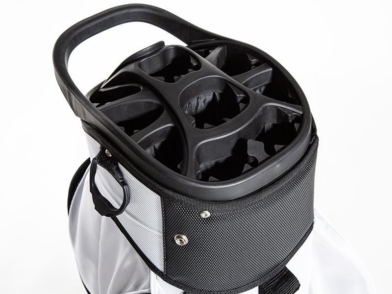 JuCad Sporty Cartbag, schwarz/gelb