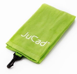 JuCad TriFold Golfhandtuch, grün