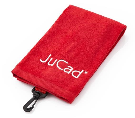 JuCad TriFold Golfhandtuch, rot