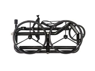 JuCad Carbon Shine 3-wheeled Manuell Golftrolley + Tragetasche