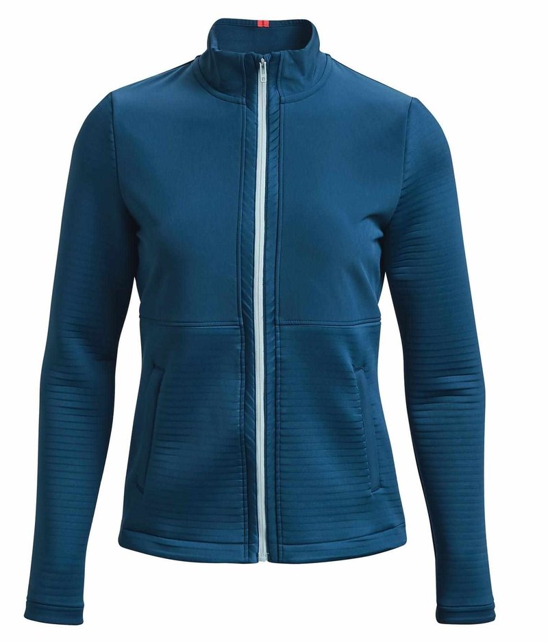 Under Armour Storm Daytona FZ Damen Sweatshirt, petrol blue