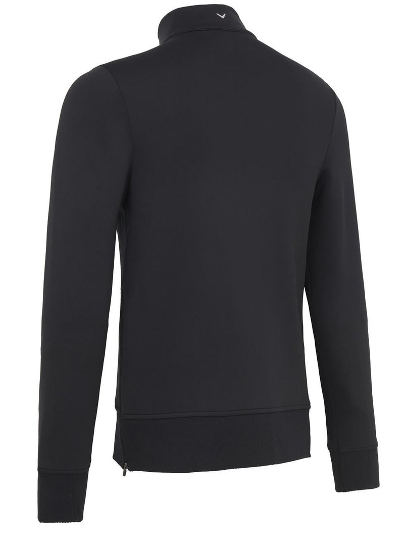 Callaway LS 1/4 Midweight Fleece Crossover Damen Sweatshirt, schwarz
