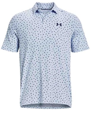 Under Armour Iso-Chill Floral Dash Herren Poloshirt, oxford blue