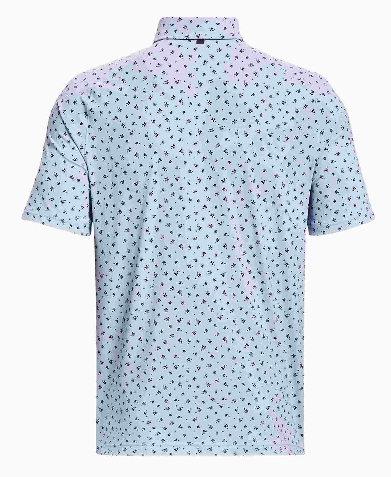 Under Armour Iso-Chill Floral Dash Herren Poloshirt, oxford blue