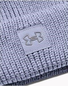 Under Armour Halftime Ribbed Pom Mütze, Aurora Purple