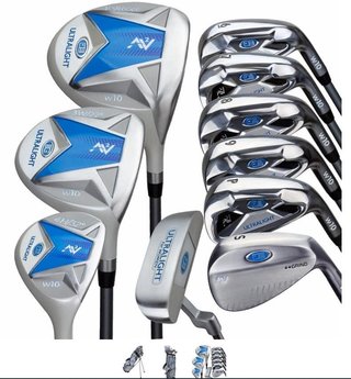 U.S. Kids Golf ULW-60 AV2 10-Club Damen Golfset, Graphit
