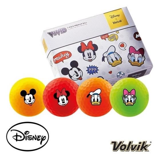 Volvik VIVID DISNEY Mickey+Friends Golfbälle