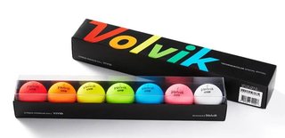 Volvik RAINBOW Golfbälle (7balls), multi