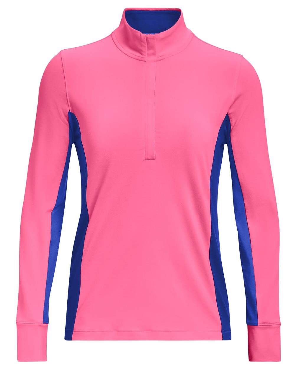 Under Armour Storm Midlayer 1/2 Zip Damen Sweatshirt, rosa