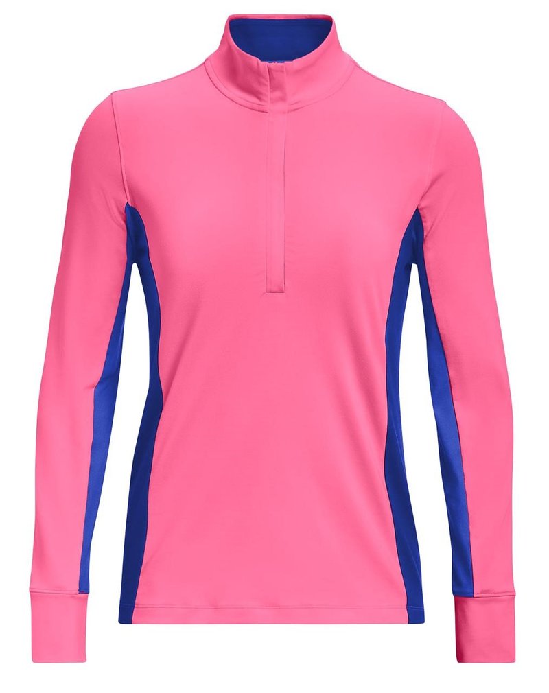 Under Armour Storm Midlayer 1/2 Zip Damen Sweatshirt, rosa