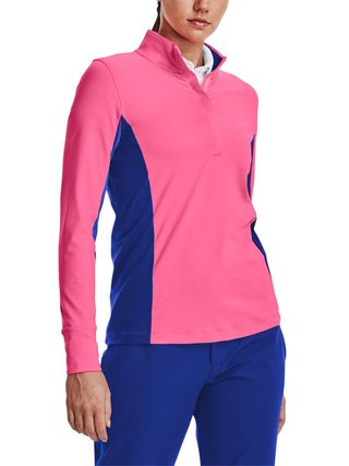 Under Armour Storm Midlayer 1/2 Zip Damen Sweatshirt, rosa