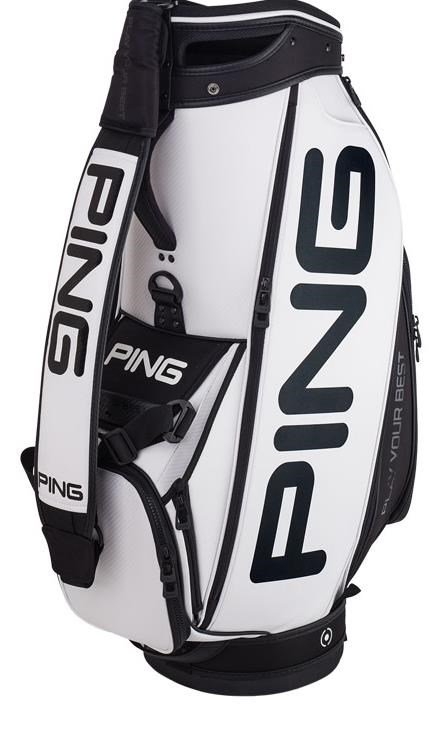 Ping Tour Staffbag, schwarz/weiss