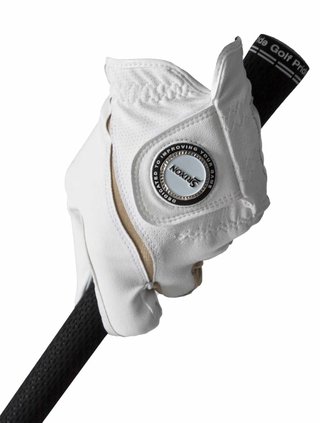 Srixon All Weather Ball Marker Damen Golfhandschuh, Weiß