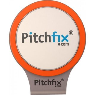 Pitchfix Orange Golf Magnetic Cap Clip mit Ballmarker