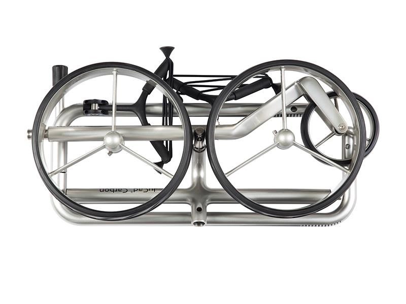 JuCad Carbon Manuell Golftrolley + Tragetasche