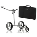 JuCad Carbon Manuell Golftrolley + Tragetasche