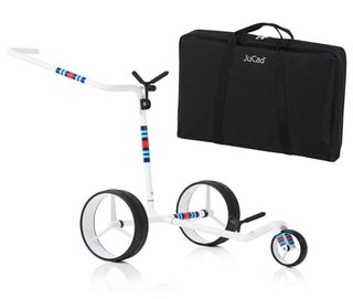 JuCad Carbon Racing Manuell Golftrolley + Tragetasche