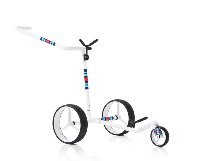 JuCad Carbon Racing Manuell Golftrolley + Tragetasche