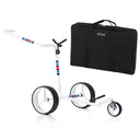 JuCad Carbon Racing Manuell Golftrolley + Tragetasche
