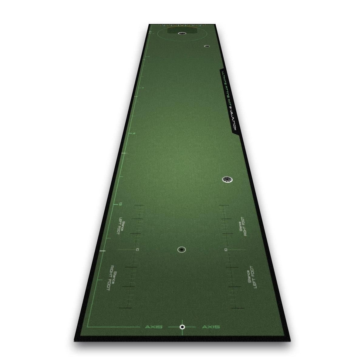 Wellputt Mat FITTING Puttingmatte, 5m, grün
