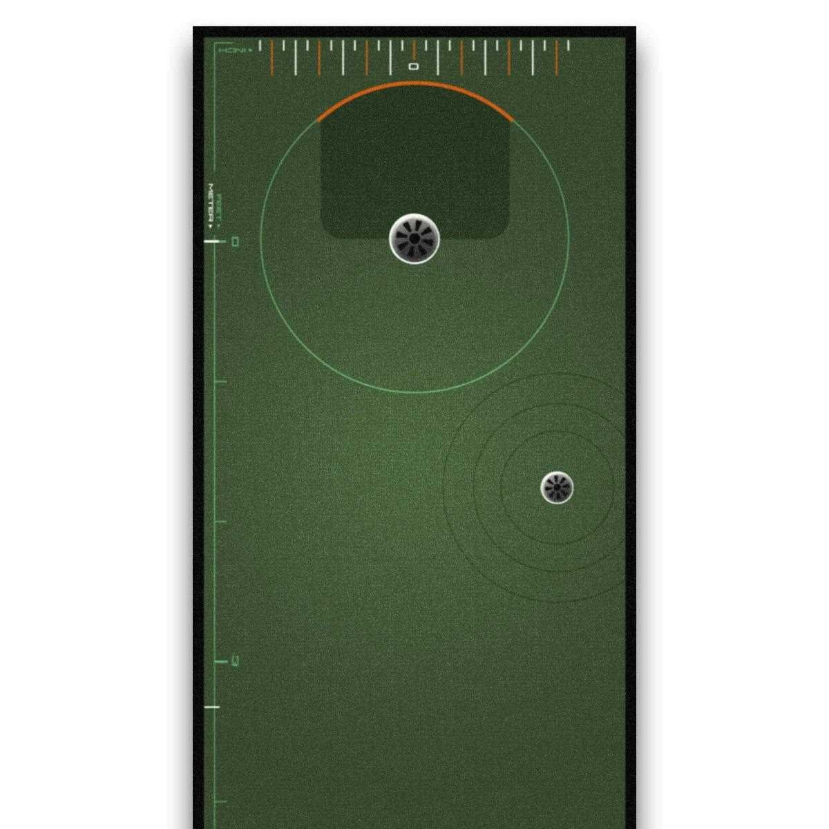 Wellputt Mat FITTING Puttingmatte, 5m, grün