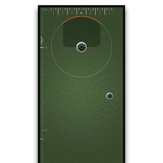 Wellputt Mat FITTING Puttingmatte, 5m, grün