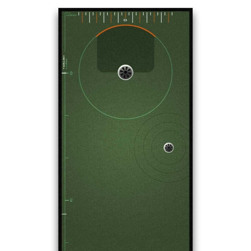 Wellputt Mat FITTING Puttingmatte, 5m, grün