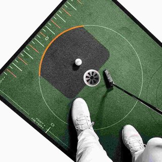 Wellputt Mat FITTING Puttingmatte, 5m, grün
