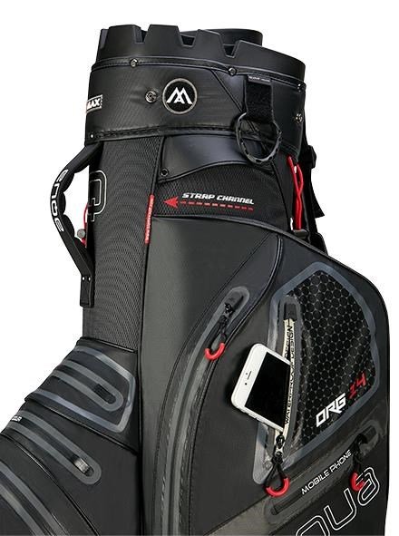 Big Max Aqua Silencio 4 Cartbag, schwarz