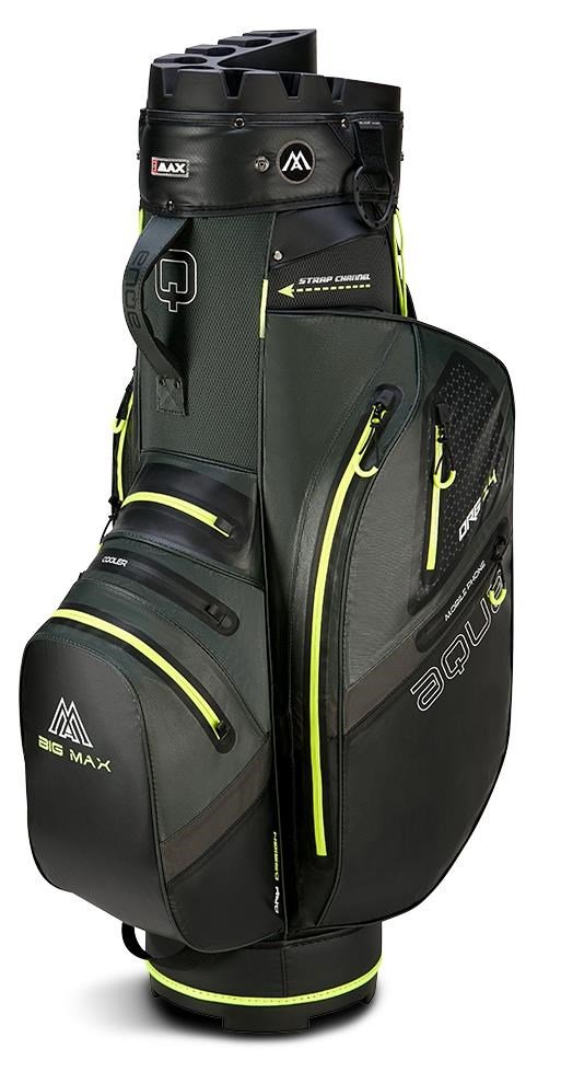 Big Max Aqua Silencio 4 Cartbag, forest grün/schwarz/limette
