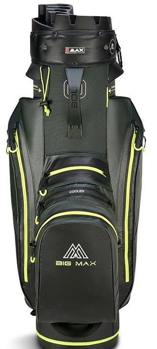 Big Max Aqua Silencio 4 Cartbag, forest grün/schwarz/limette