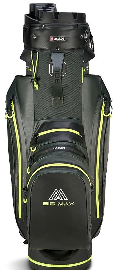 Big Max Aqua Silencio 4 Cartbag, forest grün/schwarz/limette