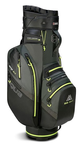 Big Max Aqua Silencio 4 Cartbag, forest grün/schwarz/limette