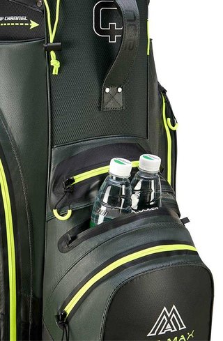 Big Max Aqua Silencio 4 Cartbag, forest grün/schwarz/limette