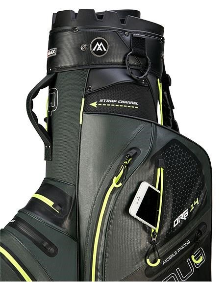 Big Max Aqua Silencio 4 Cartbag, forest grün/schwarz/limette