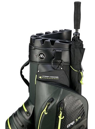 Big Max Aqua Silencio 4 Cartbag, forest grün/schwarz/limette