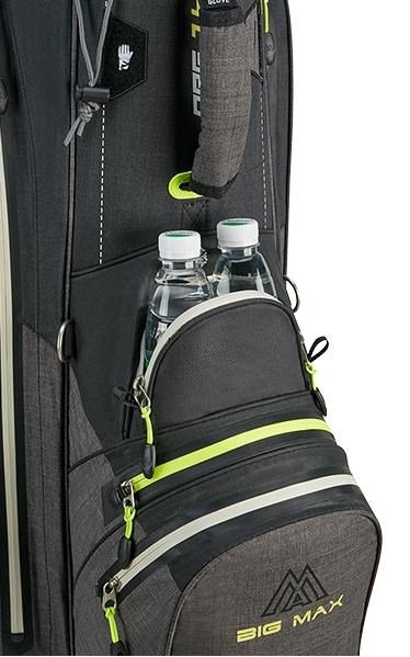 Big Max Aqua Tour 4 Cartbag, schwarz/grau/limette