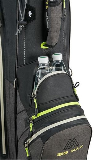 Big Max Aqua Tour 4 Cartbag, schwarz/grau/limette