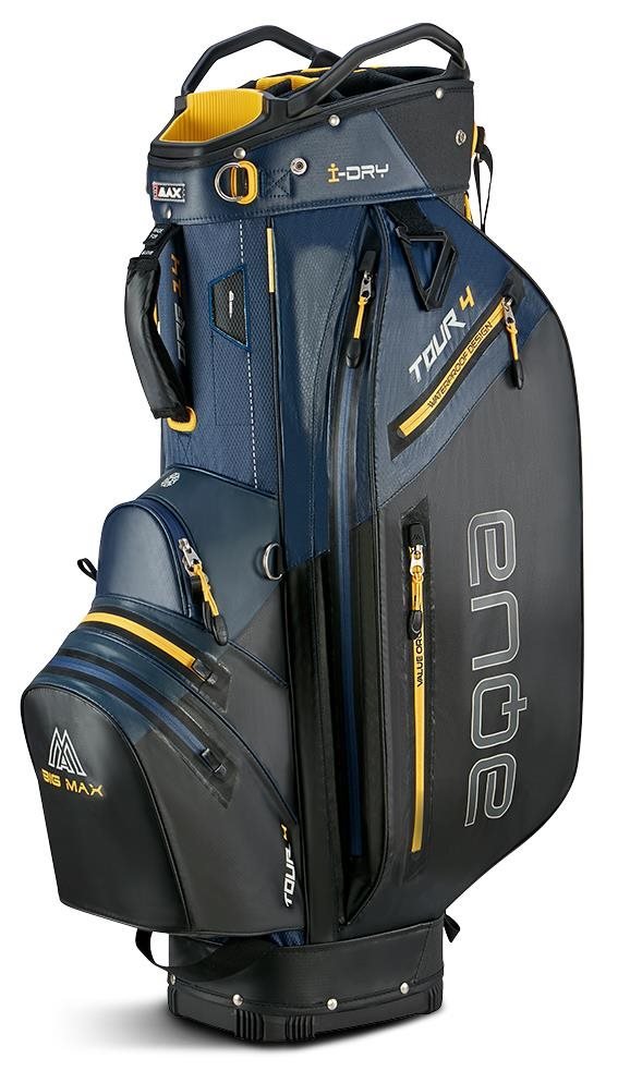 Big Max Aqua Tour 4 Cartbag, dunkelblau/schwarz/gelb