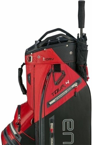 Big Max Aqua Tour 4 Cartbag, rot/schwarz